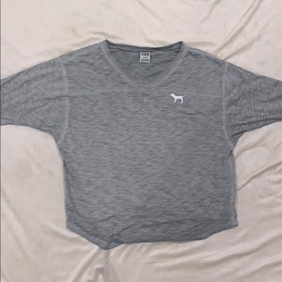 Grey Victoria secret/pink tee shirt - Picture 1 of 5